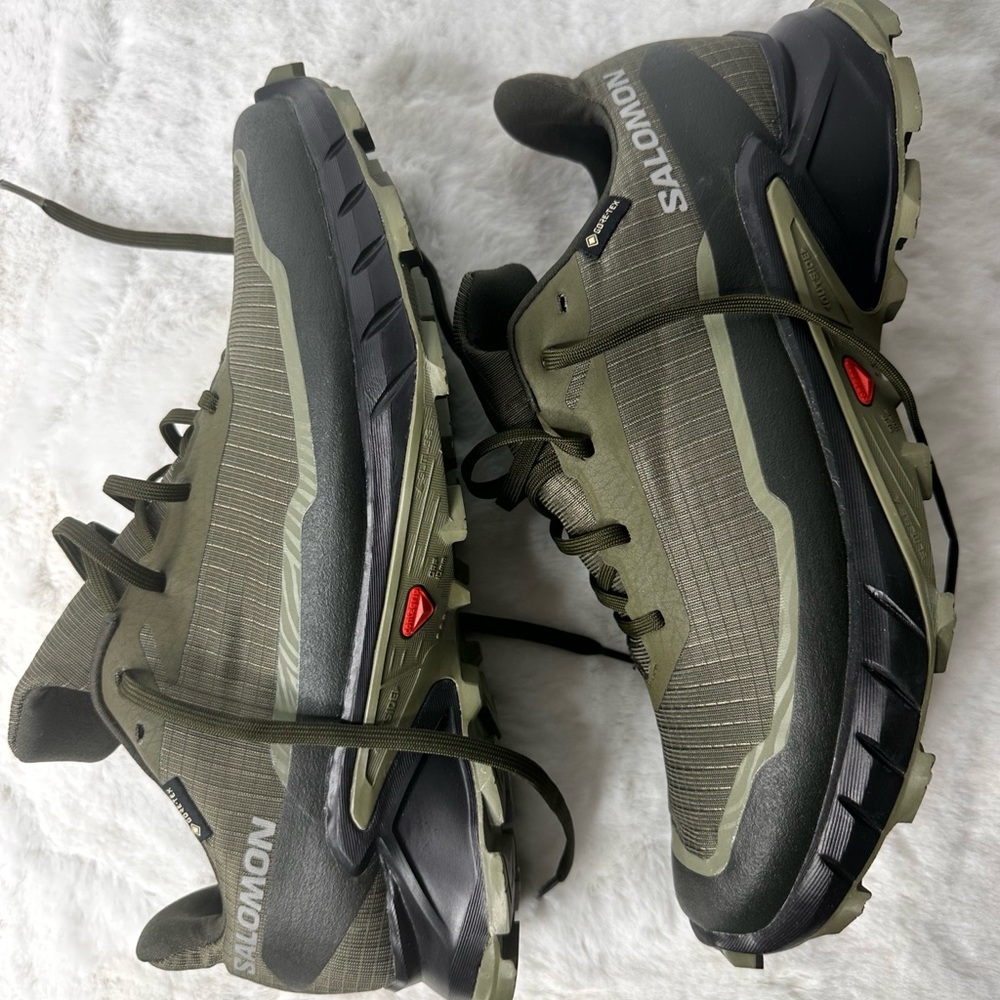 Salomon Men's Alphacross 5 Gore-TEX Trail Running Shoes Size 10 - Picture 6 of 8